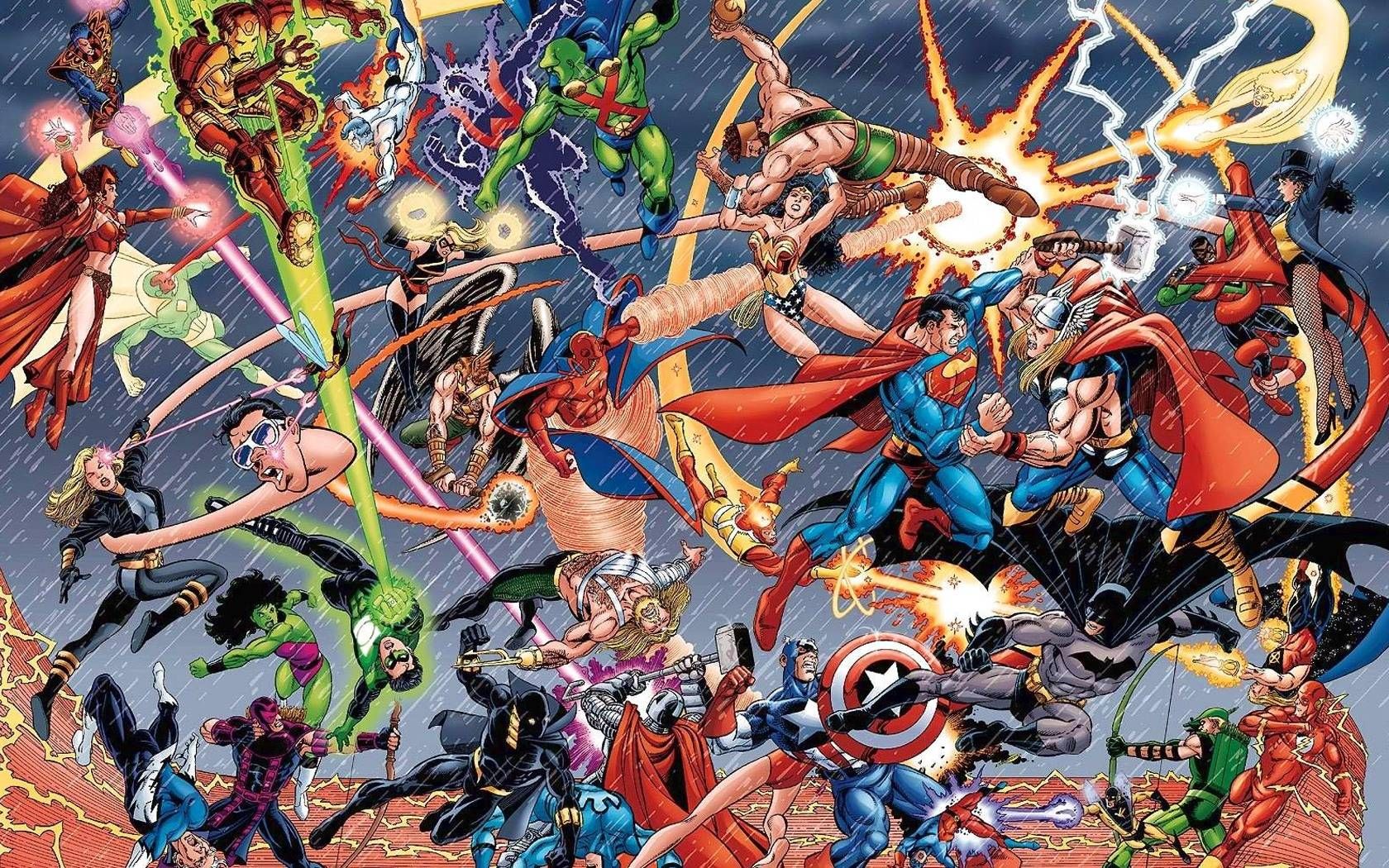 Marvel Vs Dc Universe Characters